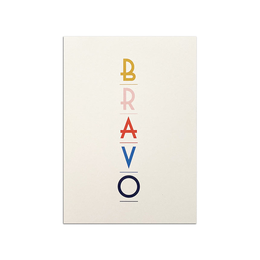 Bravo Postcard